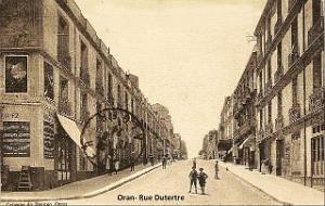 ORAN - RUE DUTERTRE -  PM AB 05